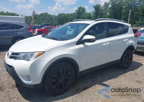 2013 Toyota Rav4 Limited из США, поврежденный, VIN 2T3DFREV6DW092595